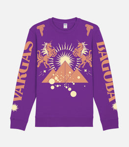 Mount Alda Purple Sweatshirt